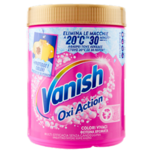 Vanish Oxi Action Multipower Polvere Rosa Smacchiatore Bucato 1 Kg