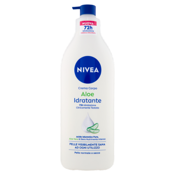 Nivea Crema Corpo Aloe Idratante Pelle normale o secca 500 ml