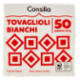 Consilia Tovaglioli Bianchi Doppio Velo 50 pz