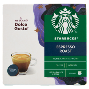 STARBUCKS Espresso Roast By Nescafé Dolce Gusto Caffè 12 Capsule 66g