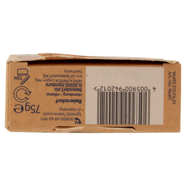 Nivea Naturally Clean Detergente Viso Solido Struccante 75 g