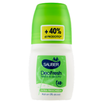 Sauber DeoFresh Fresco & Asciutto Roll On 70 Ml
