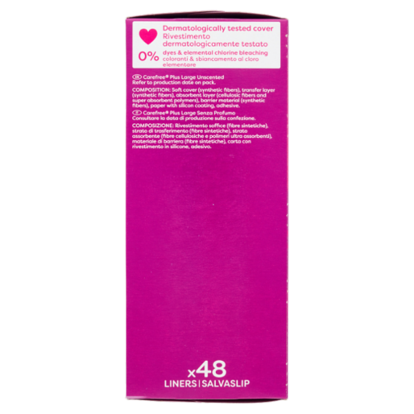 Carefree Plus Large Salvaslip 48 pz