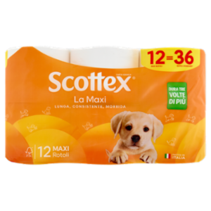 Scottex La Maxi Carta Igienica 12 Pz