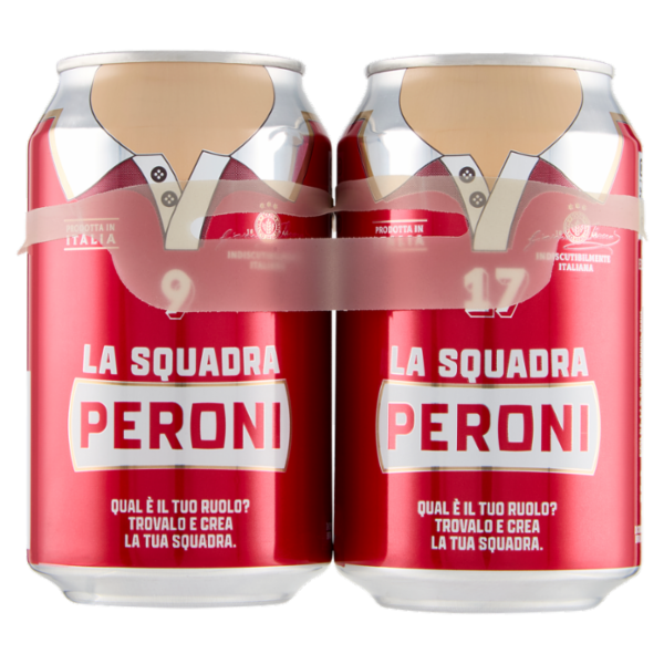 Peroni Birra in Lattina Edizione Limitata 2 x 33 cl