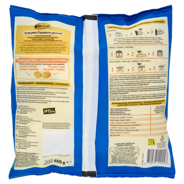 McCain Potato Pops 650 g