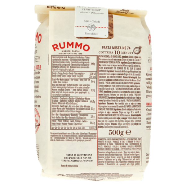 Rummo Pasta Mista N° 74 500 g