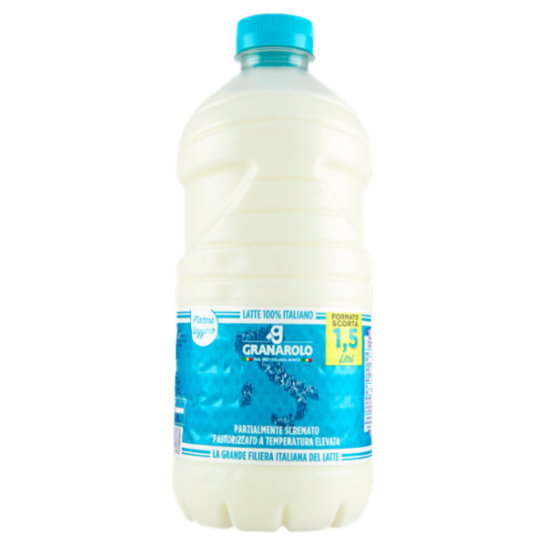 Granarolo Piacere Leggero Parzialmente Scremato Pastorizzato a Temperatura Elevata 1,5 L