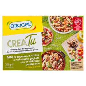 Orogel Crea Tu Mix Di Peperoni, Zucchine e Melanzane Grigliate Surgelati 320 g