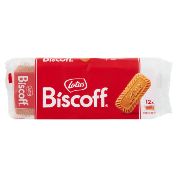 Lotus Biscoff 12 snack packs 186 g