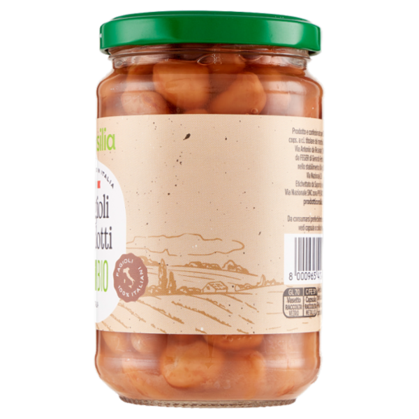 Consilia Fagioli Borlotti Lessati Italiani Biologici 300 g