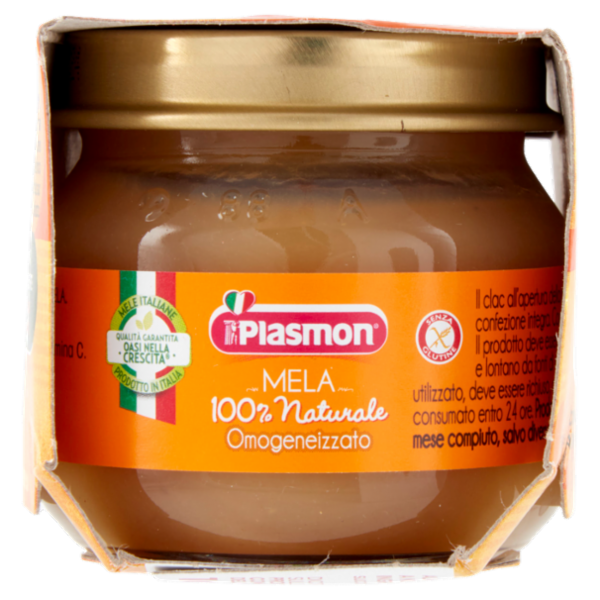 Plasmon Omogeneizzato Mela 2 x 80 g