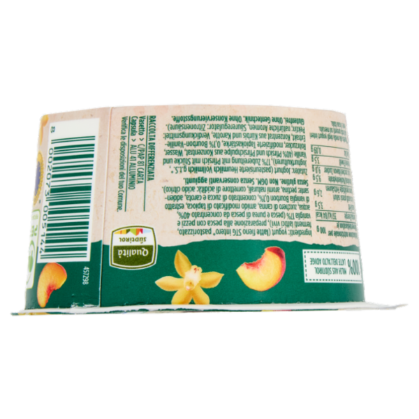 mila Yogurt intero Latte Fieno Pesca - vaniglia 150 g