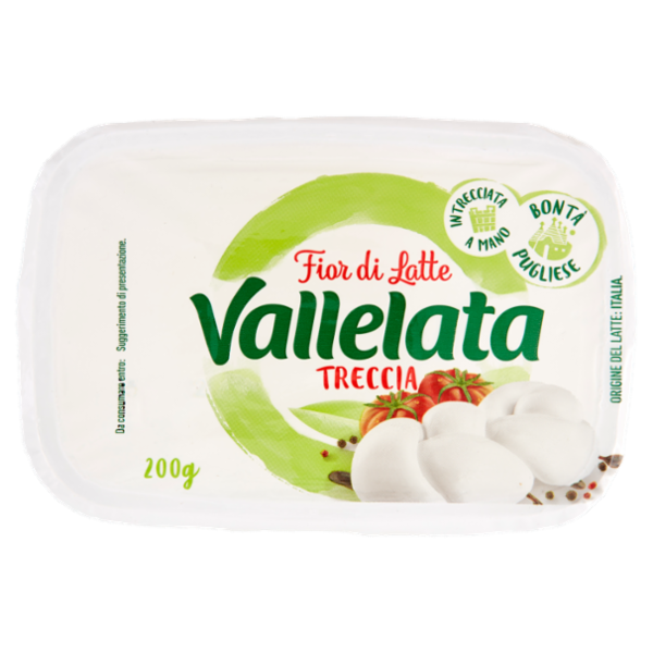 Vallelata Fior di Latte Treccia 200 g