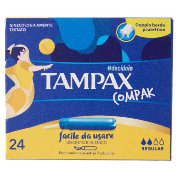 Tampax Compak Regular 24 pz
