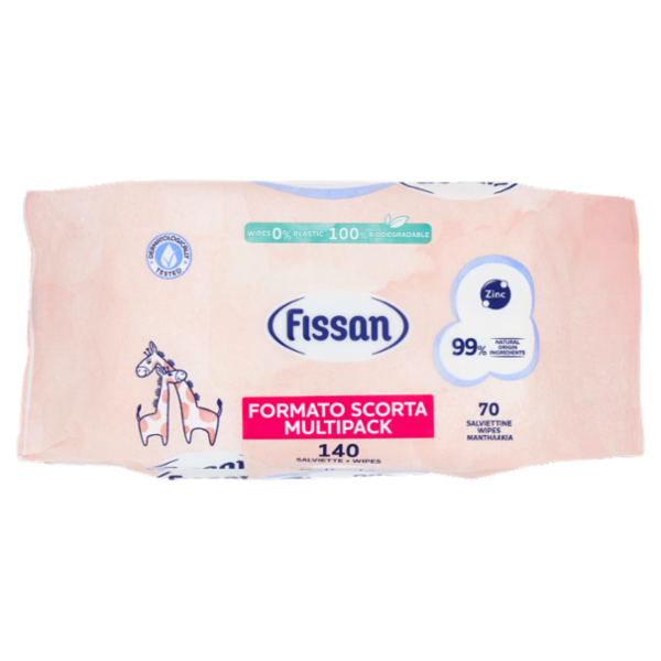Fissan Delicate Salviettine 2 x 70 pz