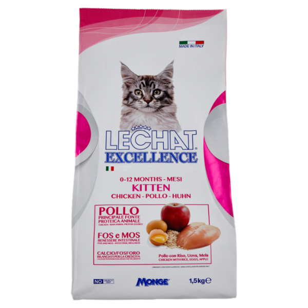 LeChat Excellence Kitten Pollo 1,5 kg