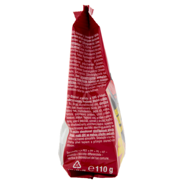 Lorenz Nic Nac's BBQ Arachidi tostate ricoperte da un croccante guscio al gusto BBQ 110 g