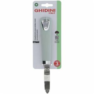 Ghidini Pelapatate Lama Mobile Manico Verde Acqua