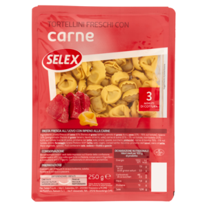 Selex Tortellini Freschi Alla Carne 250 g