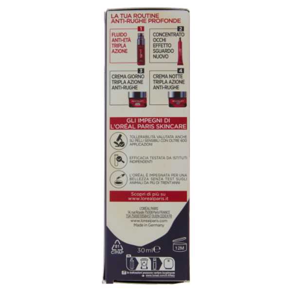 L'Oréal Paris Revitalift Laser Fluido Anti-Età Tripla Azione 30 ml