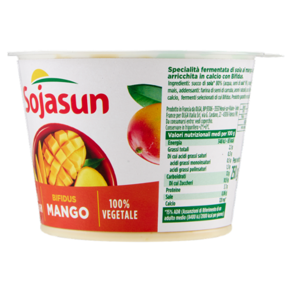 Sojasun Bifidus Mango 250 g