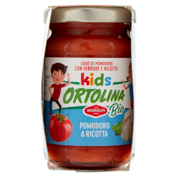 Ortolina kids Bio Pomodoro & Ricotta 2 x 100 g