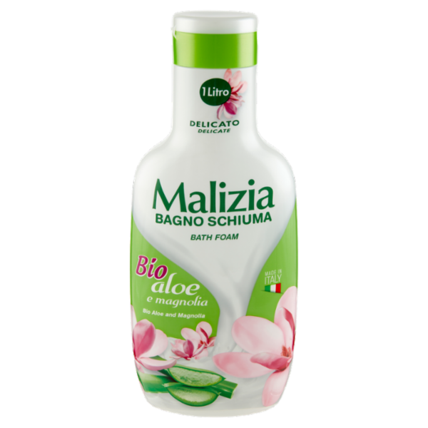 Malizia Bagno Schiuma Bio aloe e magnolia 1000 mL