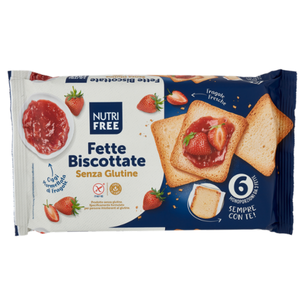Nutrifree Fette Biscottate Senza Glutine 225 g