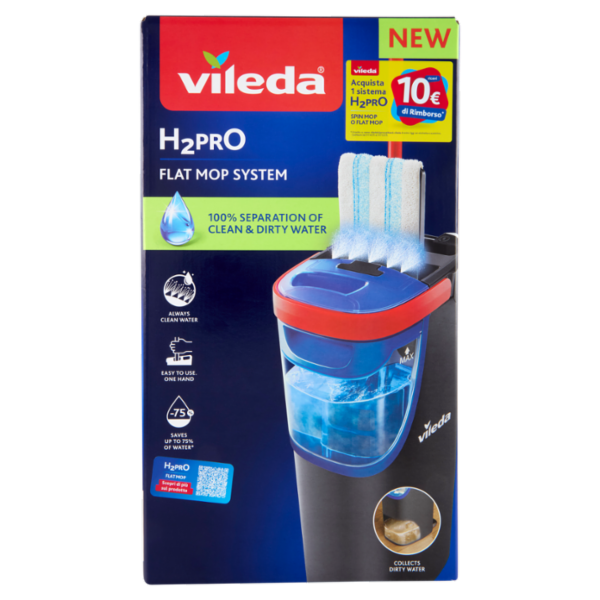 Vileda H2Pro Flat Mop Sistema