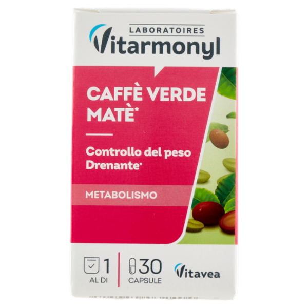 Laboratoires Vitarmonyl Caffè Verde Matè* 30 Capsule 10,56 g