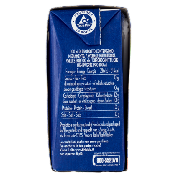 Zuegg Arancia Carota Limone 3 x 200 ml