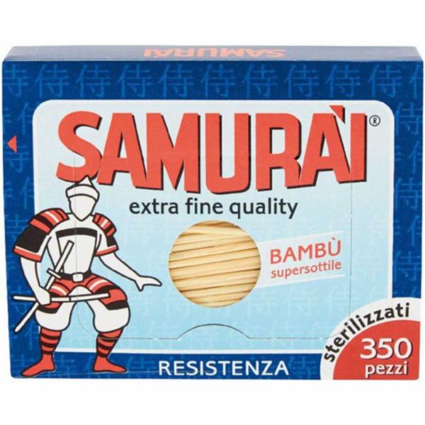 Samurai Stuzzicadenti Bambu' 350 Pezzi