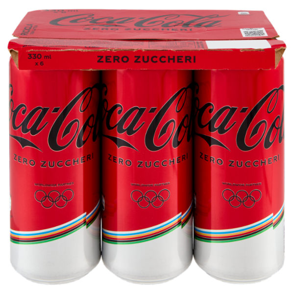 Coca-Cola Zero 6 x 33 cl