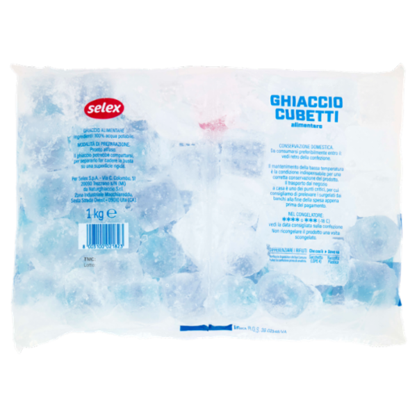 Selex Ghiaccio Cubetti 1 kg