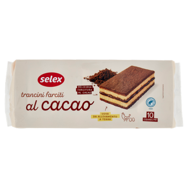 Selex Trancini Farciti al Cacao 10x28 g