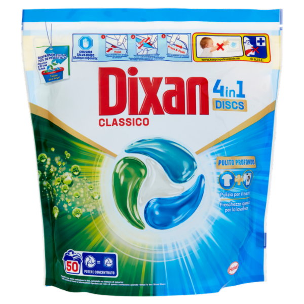 DIXAN Discs Classico 50pz (825g)