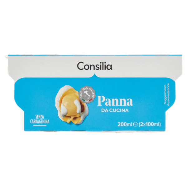 Consilia Panna da Cucina Uht 2x100 ml