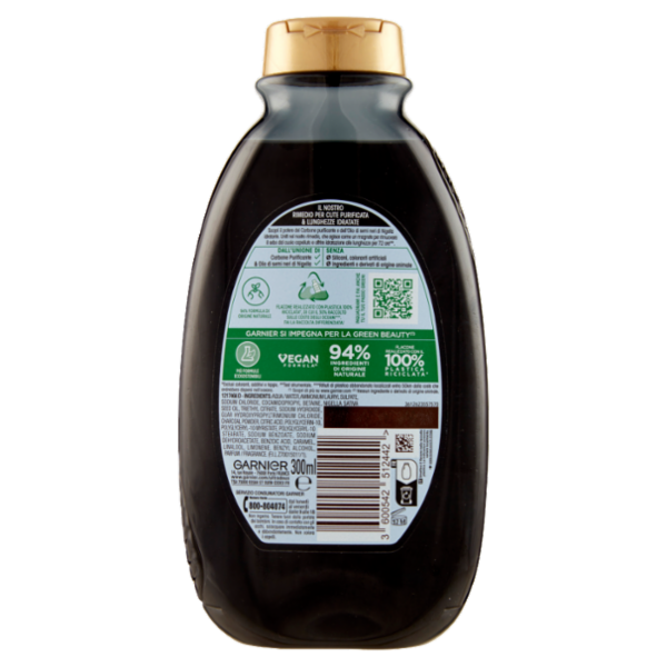 Garnier Ultra Dolce Carbone Magnetico Shampoo Purificante & Idratante 300 ml