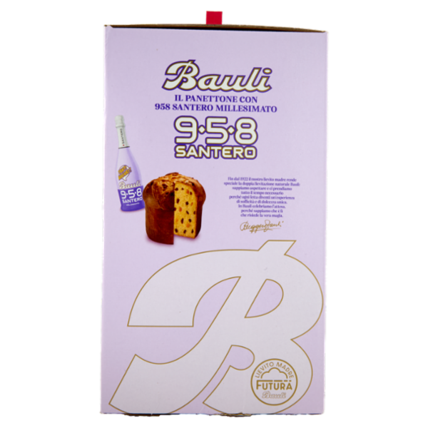 Bauli 958 Santero Panettone Bauli 700 g + 958 Santero Millesimato 75 cl
