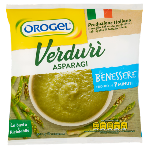 Orogel il Benessere Verdurì Asparagi Surgelati 600 g