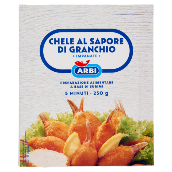 Arbi Chele al Sapore di Granchio Impanate 250 g