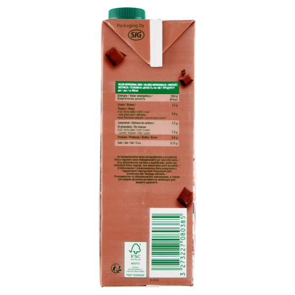 Sojasun Soia Cacao 1 l