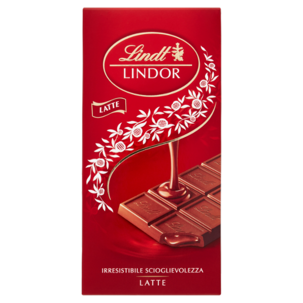 Lindt Lindor Tavoletta Cioccolato al latte 100 g
