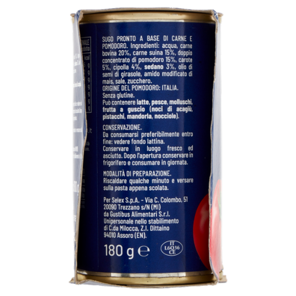 Selex Ragù alla Bolognese 2x180 g