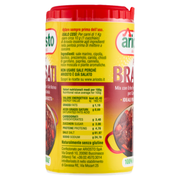 ariosto per Brasati 80 g