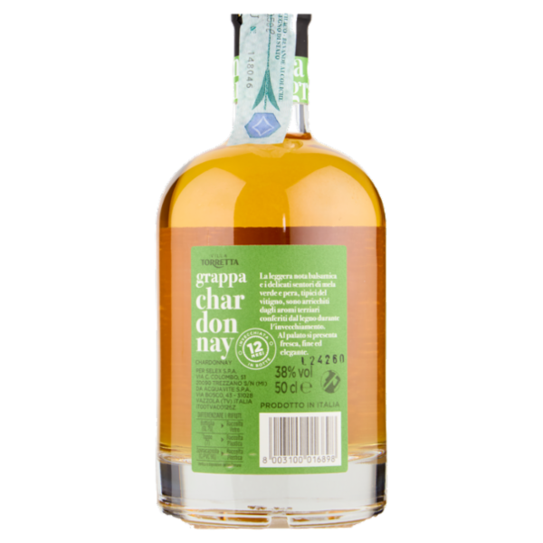 Villa Torretta Grappa Chardonnay Invecchiata 12 Mesi 500 ml