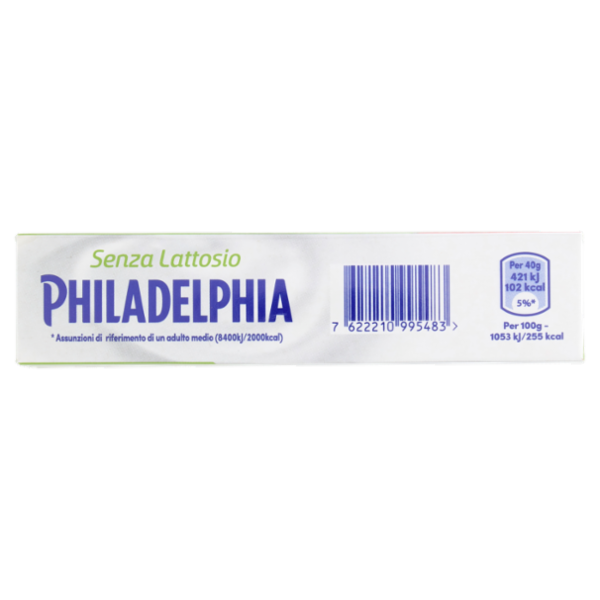 Philadelphia Senza Lattosio formaggio fresco spalmabile Senza Lattosio - 2x80g