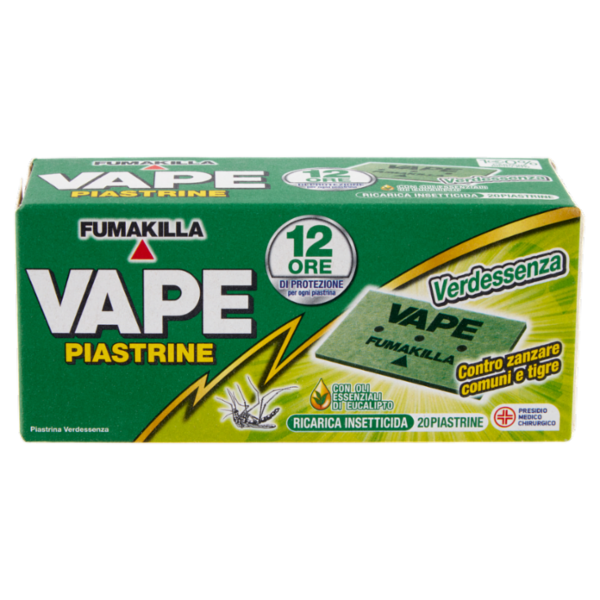 VAPE Piastrine Verdessenza 20 pz