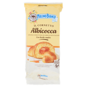 Mulino Bianco Cornetti Albicocca Merenda Senza Additivi Conservanti 6 Pezzi 300g